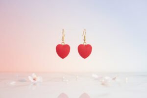 Puffy Love Earrings