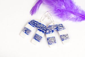 Snowy Night Earrings