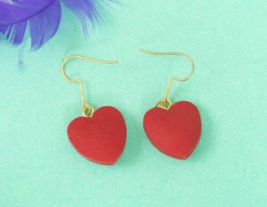 Puffy Love Earrings