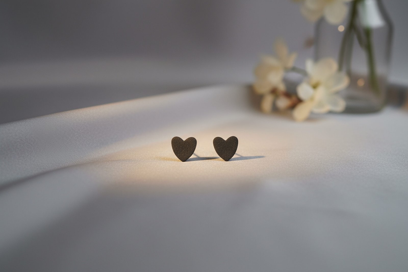 black-textured-heart-studs